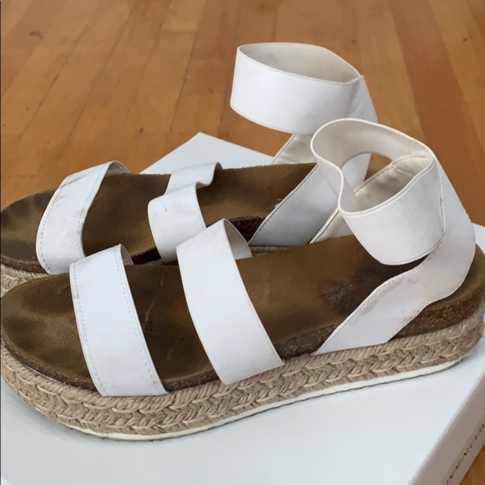 Steve Madden platform strap sandals